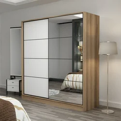 Hanah Home Kale 3169 Garderober, 180x190x52cm, Belo-smeđi