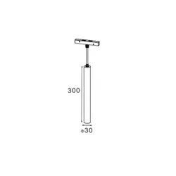 MAGNETIC VISILICA 300 LED09-7W 3000K 24° 48V DC NEW