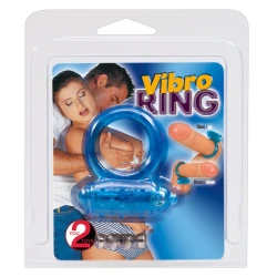 Erotic Collection Azurni vibracijski prstan