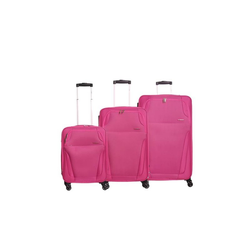 ENOVA Set kofera Vigo 3/1 52214030 rozi