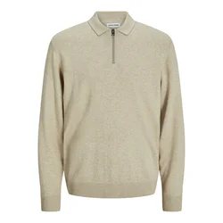 JACK & JONES Pulover JJEEMIL temno siva