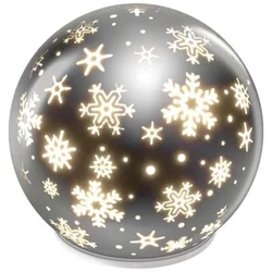 LED božićna dekoracija LED/0,3W/3xAA kugla prečnik 12 cm