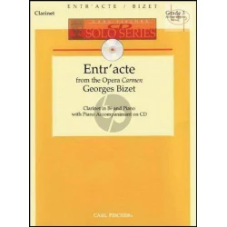 BIZET:ENTRACTE FROM OPERA CARMEN CLARINET+CD