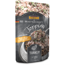 BELCANDO Vlažna hrana za pse Mastercraft Topping, Ćuretina, 100g
