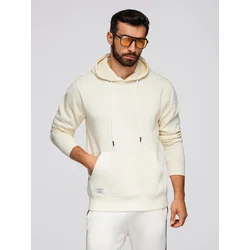 Ombre Mens BASIC kangaroo hooded sweatshirt
