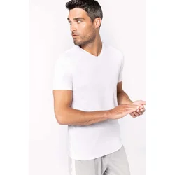 KA3014 MENS SHORT-SLEEVED V-NECK T-SHIRT