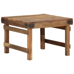 Kava Stol Smeđa 60 x 55 x 40 cm Čvrsto drvo iz reciklaže