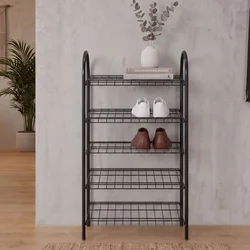 Hanah Home stalak za obuću Lyra, 64 cm, crni