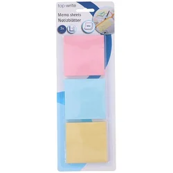 Memo papirići 3 boje po 50 komada 75x75mm Topwrite