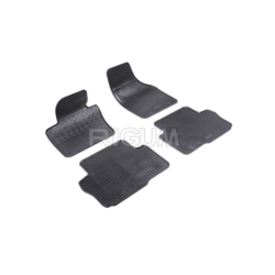 Rigum Tipske gumene patosnice za Seat Alhambra 5M 2010, Crne