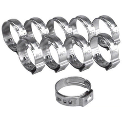 Extol Premium Objemka za cev (8865178) hose clamp, 10pcs, ?21mm, INOX