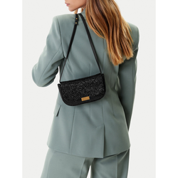 Torbica Tommy Hilfiger črna barva, AW0AW17940