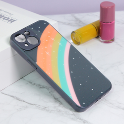 Maska za telefon Color Stars za iPhone 14 6.1 crna