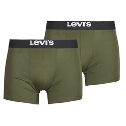 Levis SOLID BASIC BOXER ORGANIC COTTON Pack de 2 Kaki