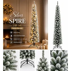 Novogodišnja jelka Silver Spire 240 cm (TKOH-SS-240)