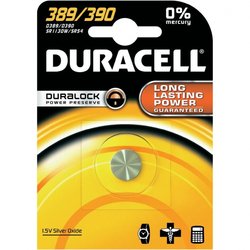 Duracell Gumbasta baterija 389 Duracell, srebrni-oksid 389/390 70 mAh 1.55 V 1 komad
