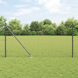 Zavareno žičano ograđivanje s bodljama 25 x 1 m Siva Mreža