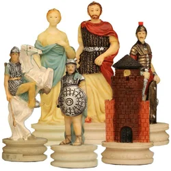 Šahovske figure Grci & Rimljani 3.15