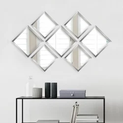 Wallity Set ogledala SETAYNA_048, 24x24cm