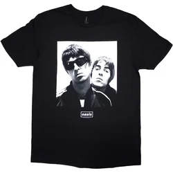 Oasis Majica Noel & Liam Square Photo Unisex Black M