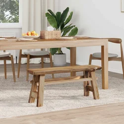 klupa Prirodna 100 x 29 x 43,5 cm Čvrsto teak drvo