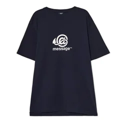 Cropp - Majica s printom - navy