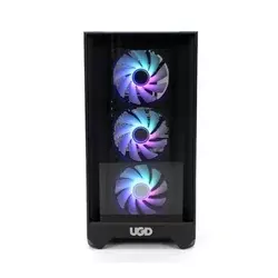Kuciste * Titan 2314, ATX, providna stranica, ugradjena 4xRGB kulera, Crno
