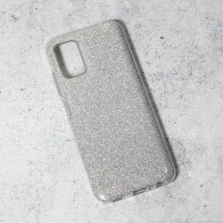 TELEMPIRE Maska za Samsung A037G Galaxy A03s (EU) Crystal Dust srebrna
