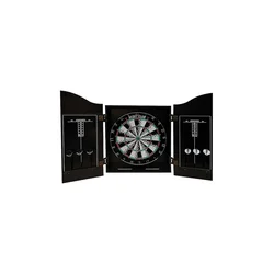 Komplet: tarča in puščice Reset Club Wood Cabinet 45 cm