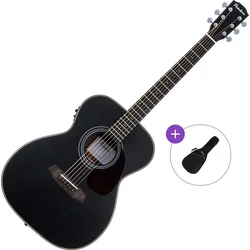 Pasadena PG-200E Basic SET Black Elektroakustična jumbo