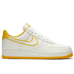 Nike Air Force 1 07 Leather White/Yellow Ochre