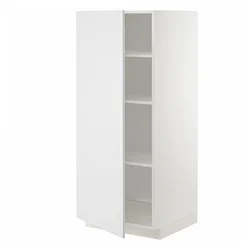 METOD Visoki element s policama, bela/Stensund bela, 60x60x140 cm