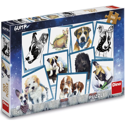 Dino Toys Pes GUMP 500 Puzzle
