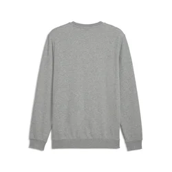 Mens Puma Essentials Small No. 1 Logo Crew, Gray, Size M, Men
