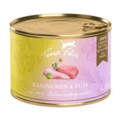 Terra Felis Rabbit & Turkey 200 g