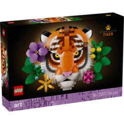 LEGO Art Kolekcija životinjskog svijeta - Tigar 31217, Uzrast 18+