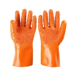 Caiyile Radne rukavice 02557, 5 pari, Narandžaste