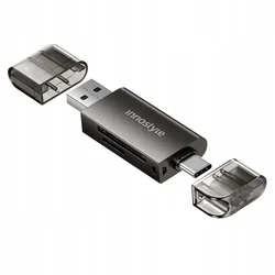 Innostyle USB-C BRALNIK SD KARTIC ZA TELEFON, PRENOSNIK, MICRO SD TF