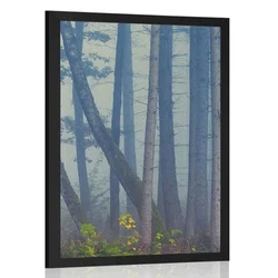 Plakat skrivnosti gozd - 30x45 no frame