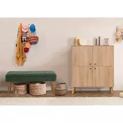 Hanah Home Set Nameštaj za hodnik Multilux 200 1070, Zeleni