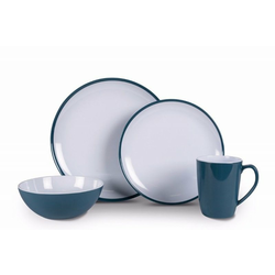 Kampa jedilni set Heritage Set Dusk Blue, 16 kosov