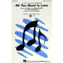 BEATLES:ALL YOU NEED IS LOVE SATB