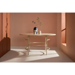 Venture Design Jedilna miza Copenhagen 140x74 cm beljen les