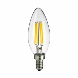 LED žarnica z žarilno nitko 5W, svečka, E14, 4000K