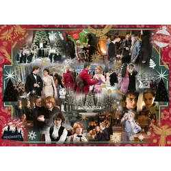 Ravensburger - Puzzle Harry Potter: Harry Potter: Božič na Bradavičarki - 1 000 kosov