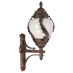 Opviq Spoljna zidna lampa BAP-68182-BKR, 65 cm, IP65, E27, 40W, Braon