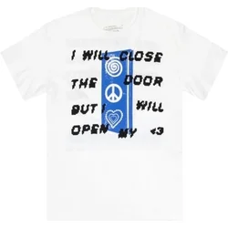 Ed Sheeran Close The Door (Back Print) White L Majica