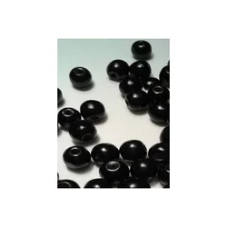 Drvena perla lopta 12 mm crna