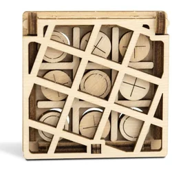Wooden city Leseno mesto igre 3D mini Pishquorky varianta 2
