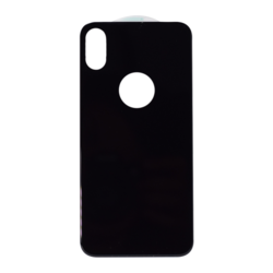 Zastitno staklo 5D FULL COVER(zadnje) za iPhone X/XS crno.